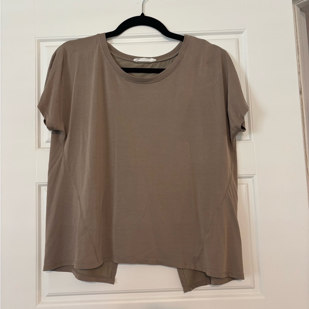 Open Back Tee